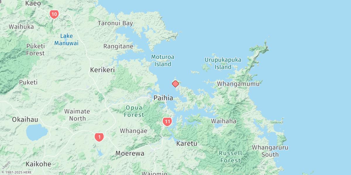 Map of Russell