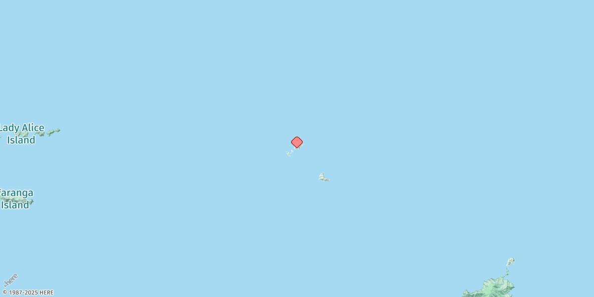 Map of Burgess Island (Pokohinu)