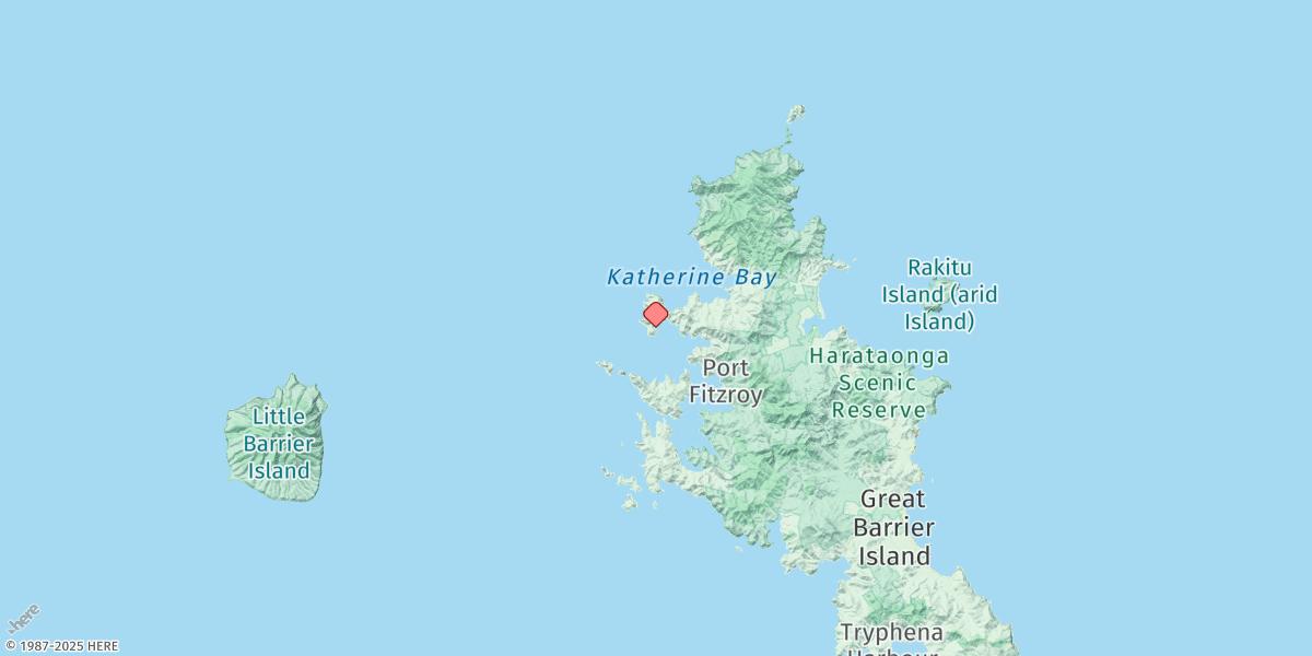 Map of Nagle Cove