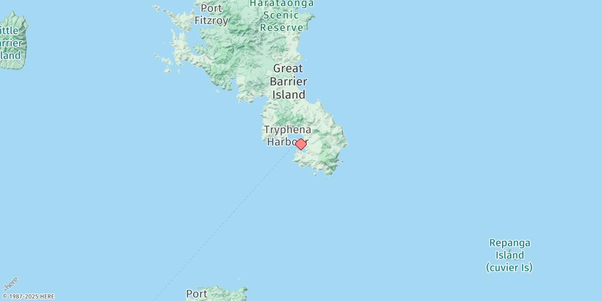Map of Tryphena