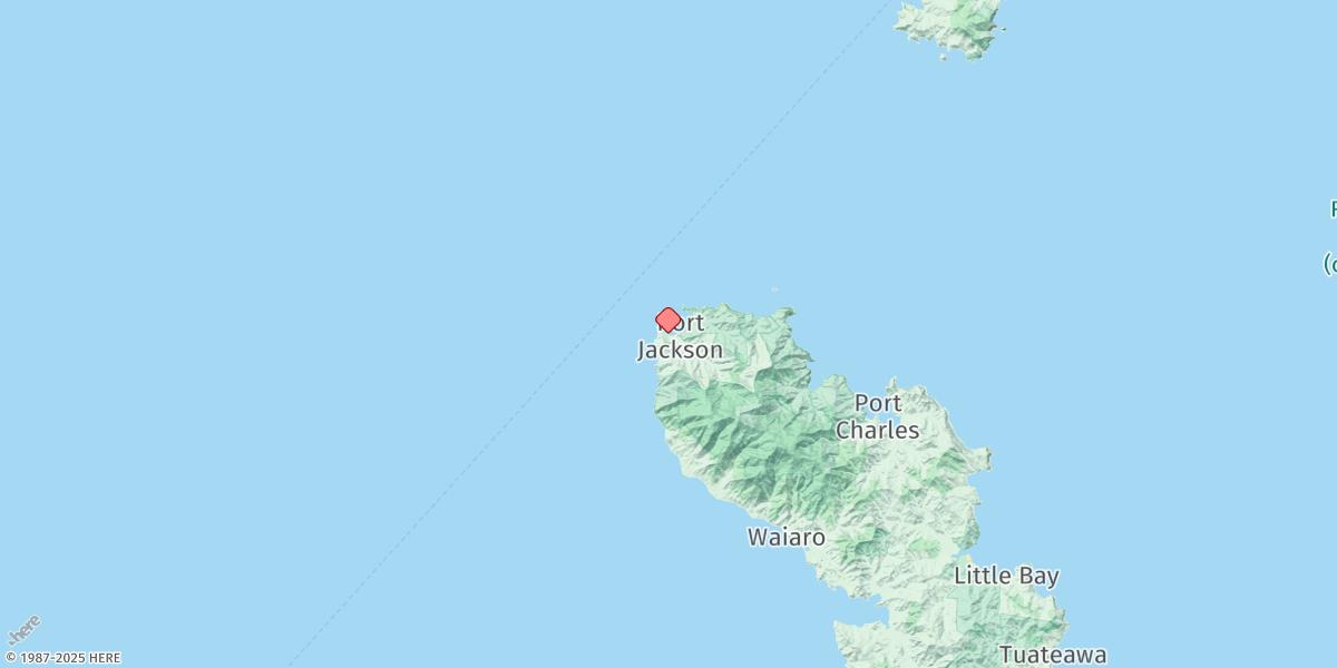 Map of Port Jackson