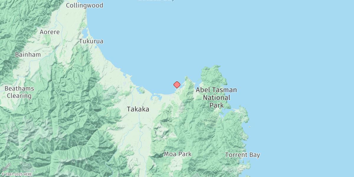 Map of Tarakohe
