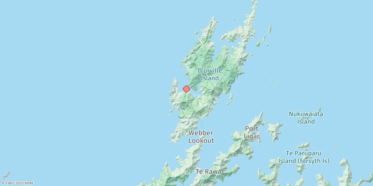 Map of Greville Harbour