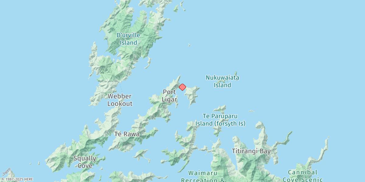 Map of Pelorus Sound Entrance