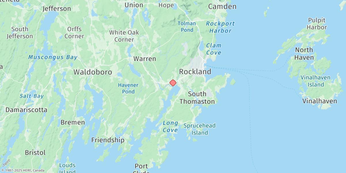 Map of Thomaston