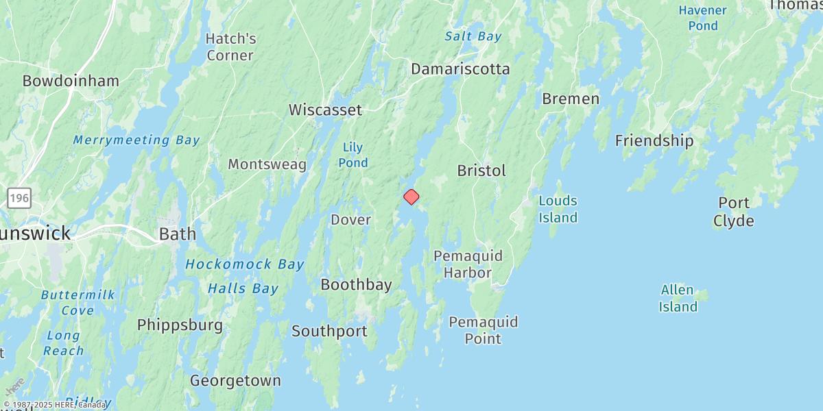 Map of Walpole