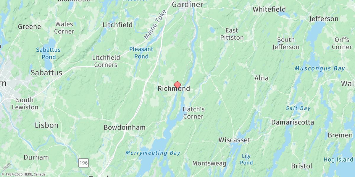Map of Richmond