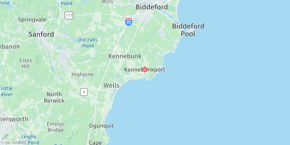 Map of Kennebunkport