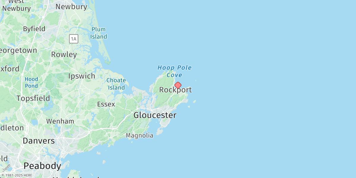 Map of Rockport