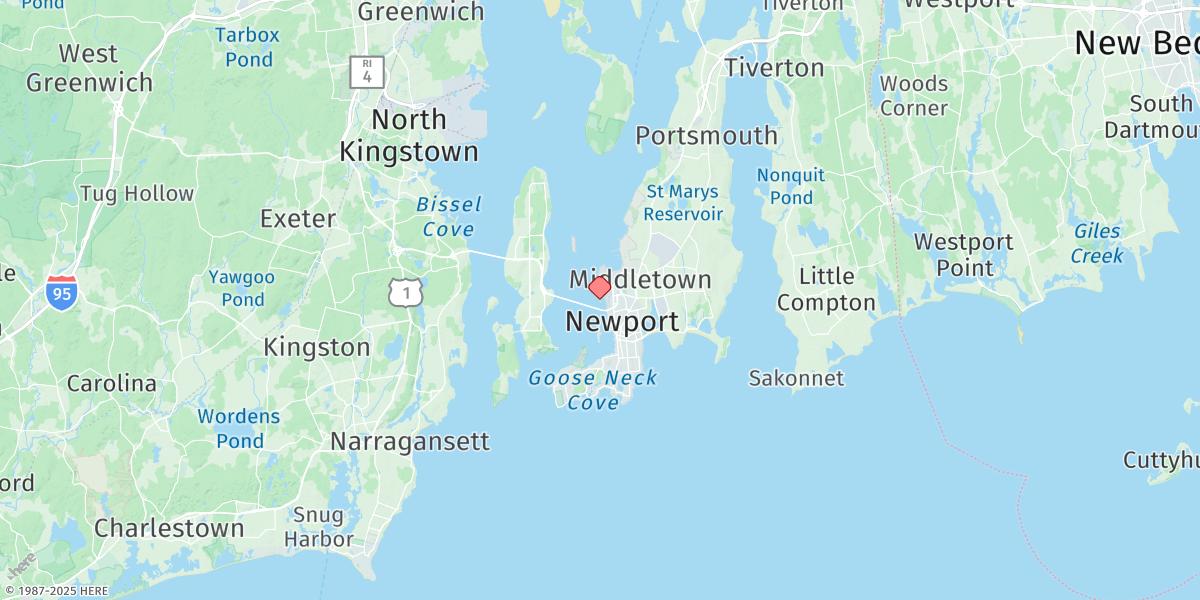 Map of Newport