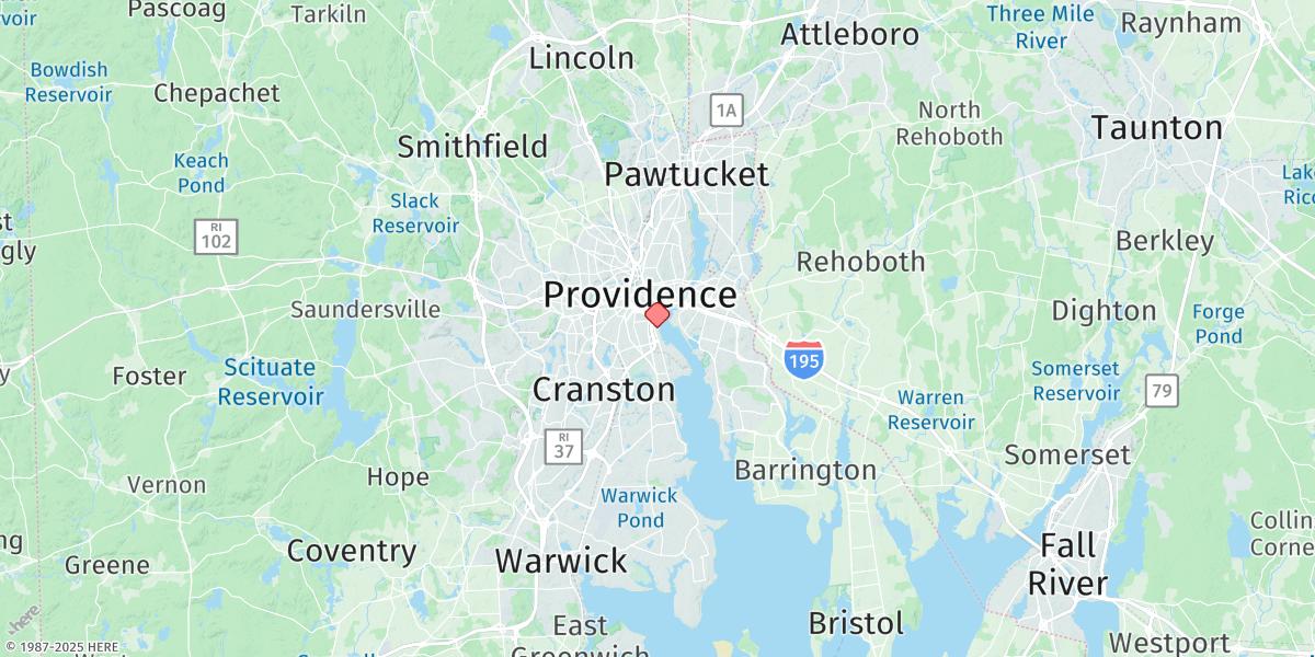 Map of Providence, State Pier No.1