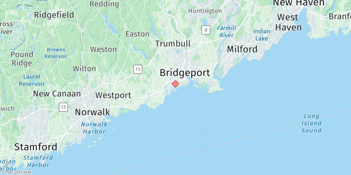 Map of Black Rock Harbor