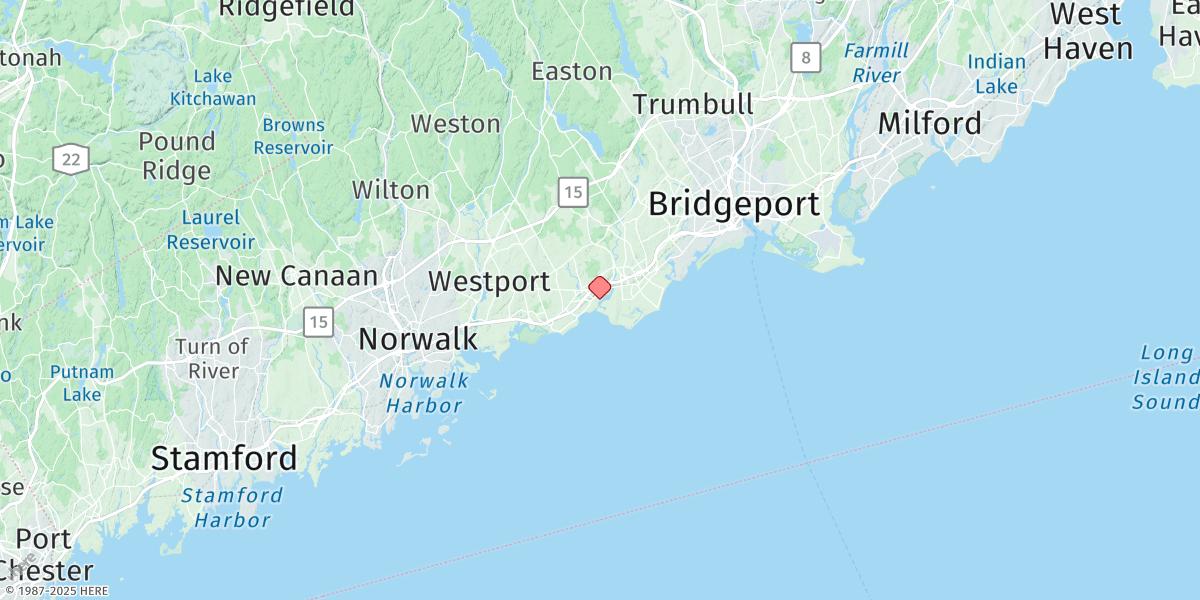 Map of Southport, Southport Harbor