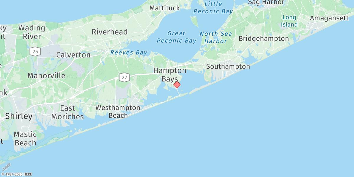 Map of Ponquoque Point