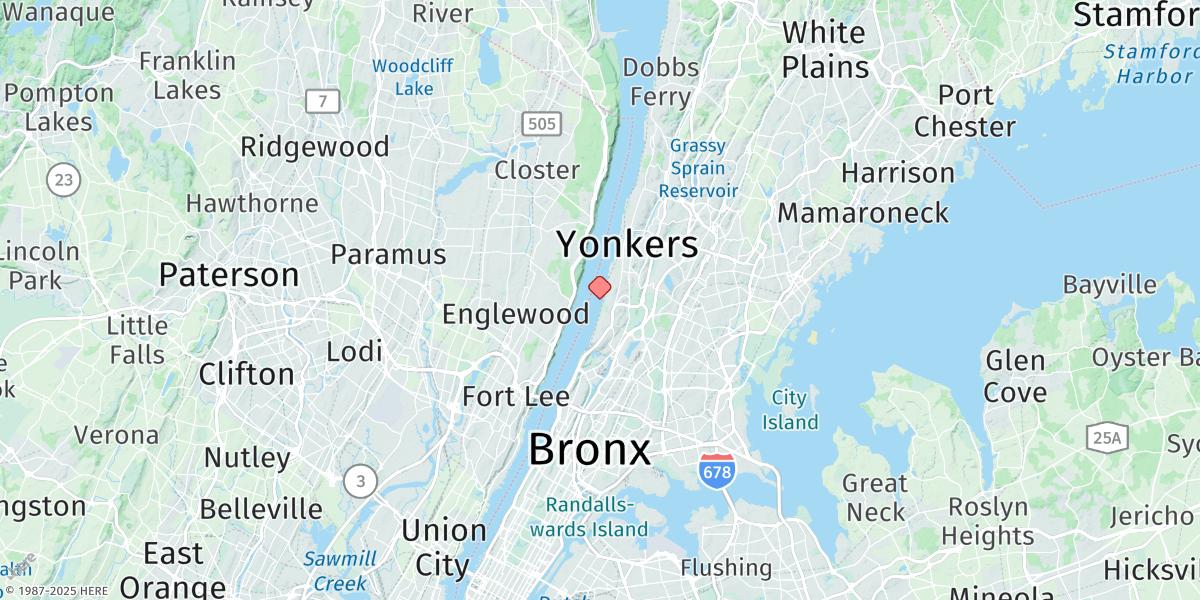 Map of Riverdale, N.y.