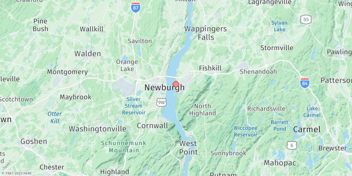 Map of Beacon, Flushkill