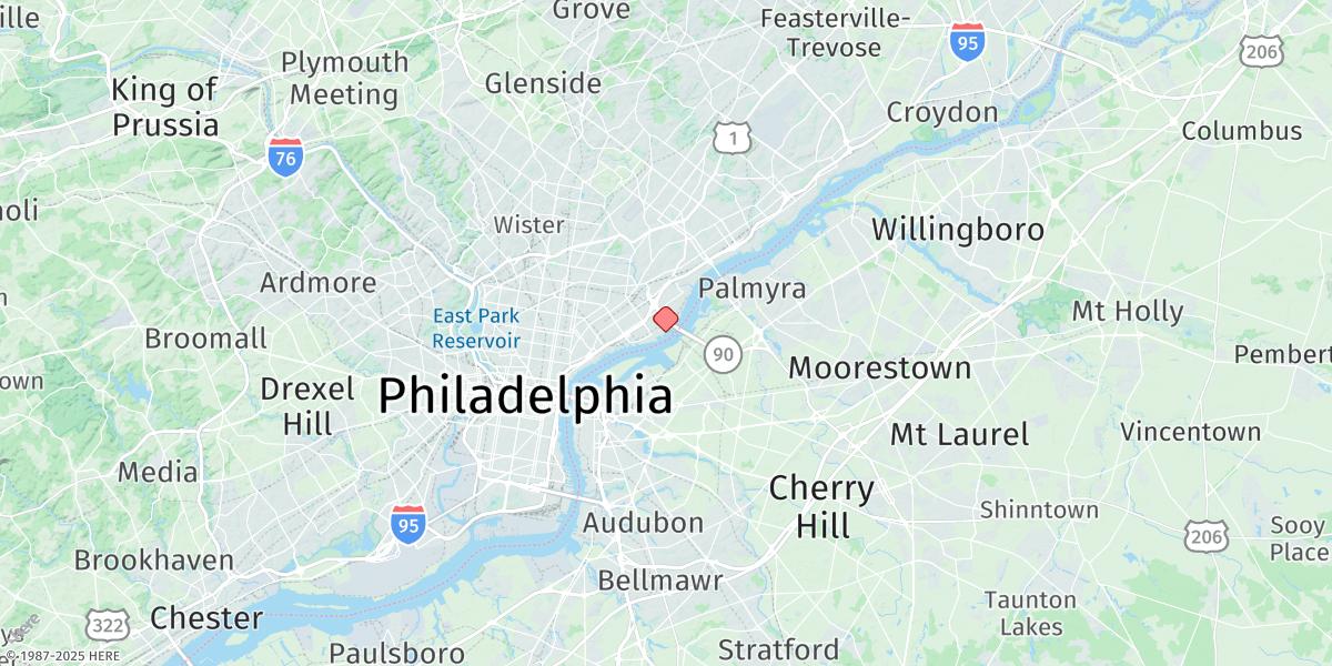 Map of Bridesburg, Philadelphia, Pa.