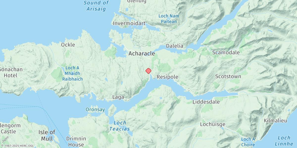 Map of Salen