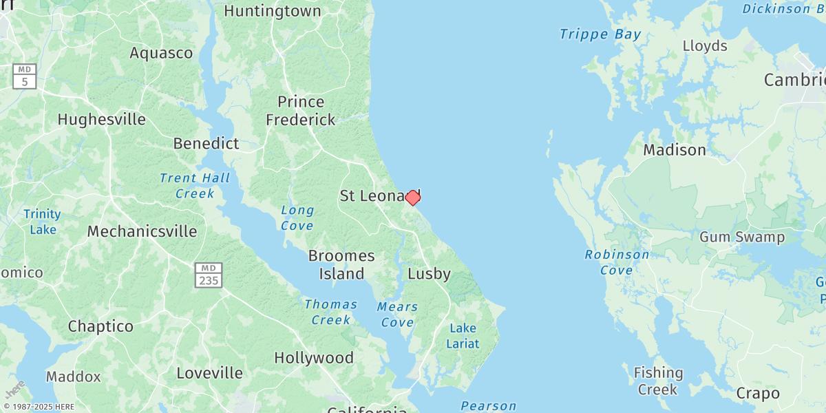 Map of Long Beach