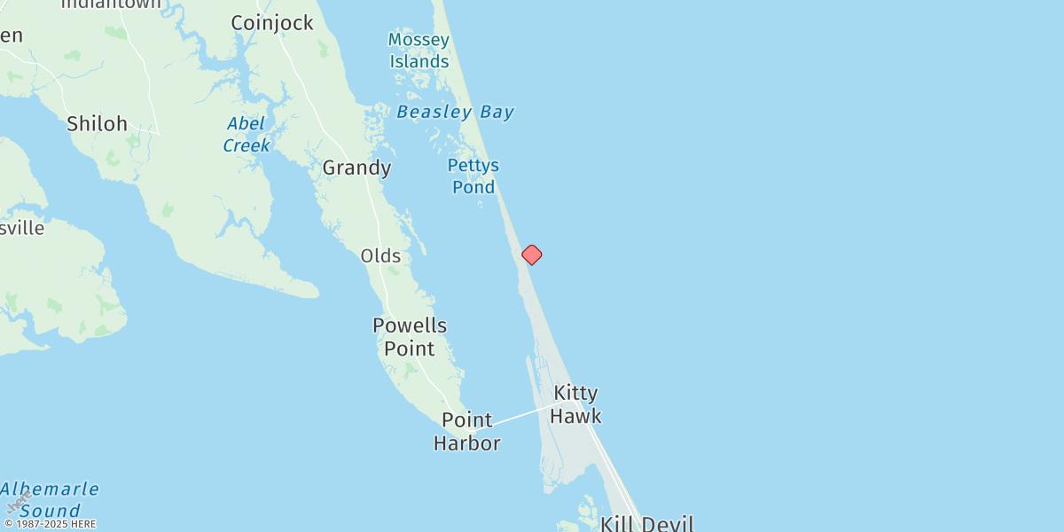 Map of Duck Pier