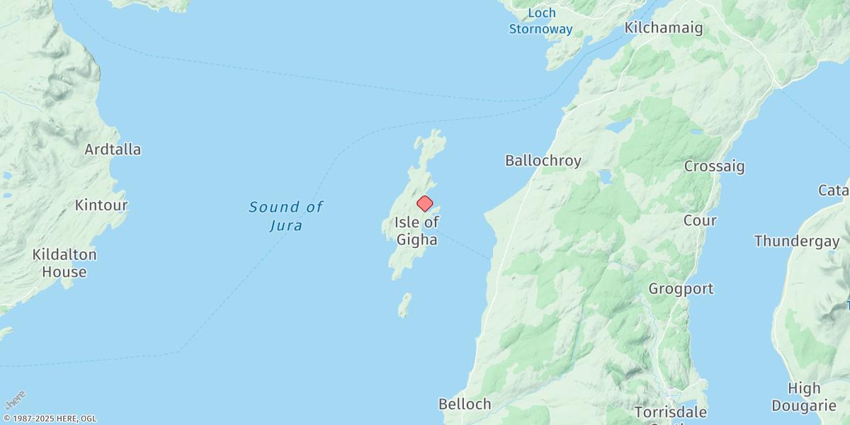 Map of Sound Of Gigha