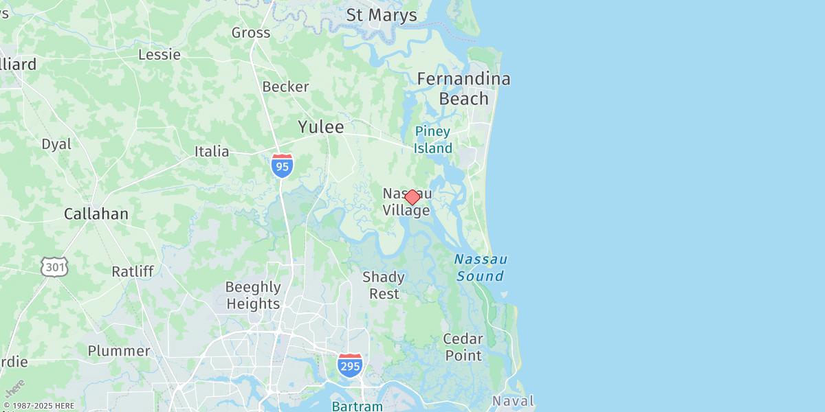 Map of Nassauville