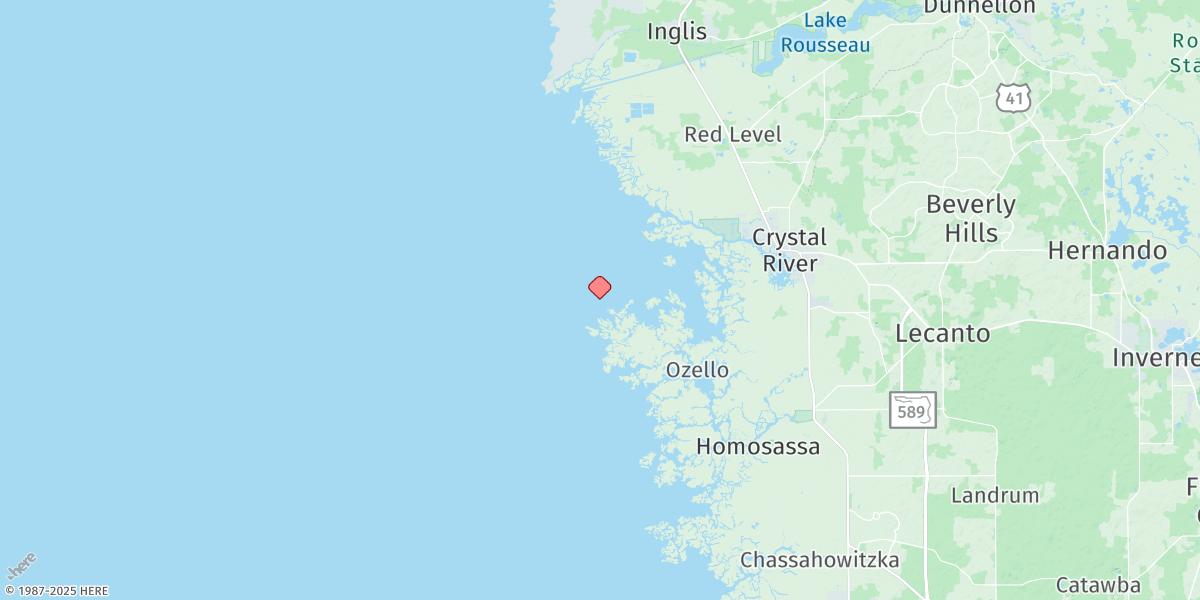 Map of Mangrove Pt., Crystal Bay