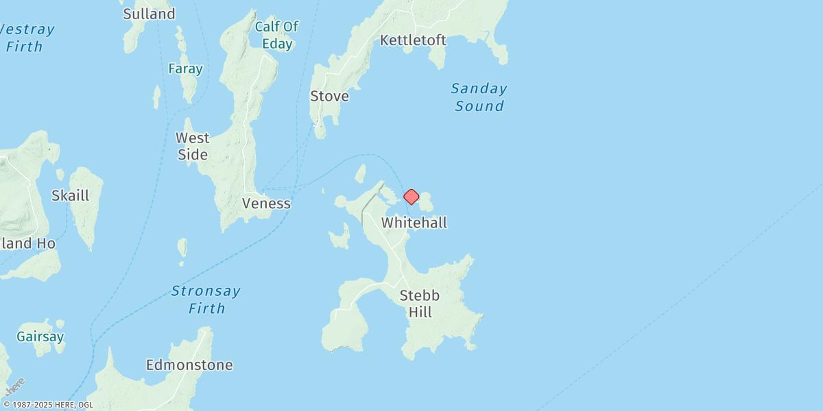 Map of Whitehall