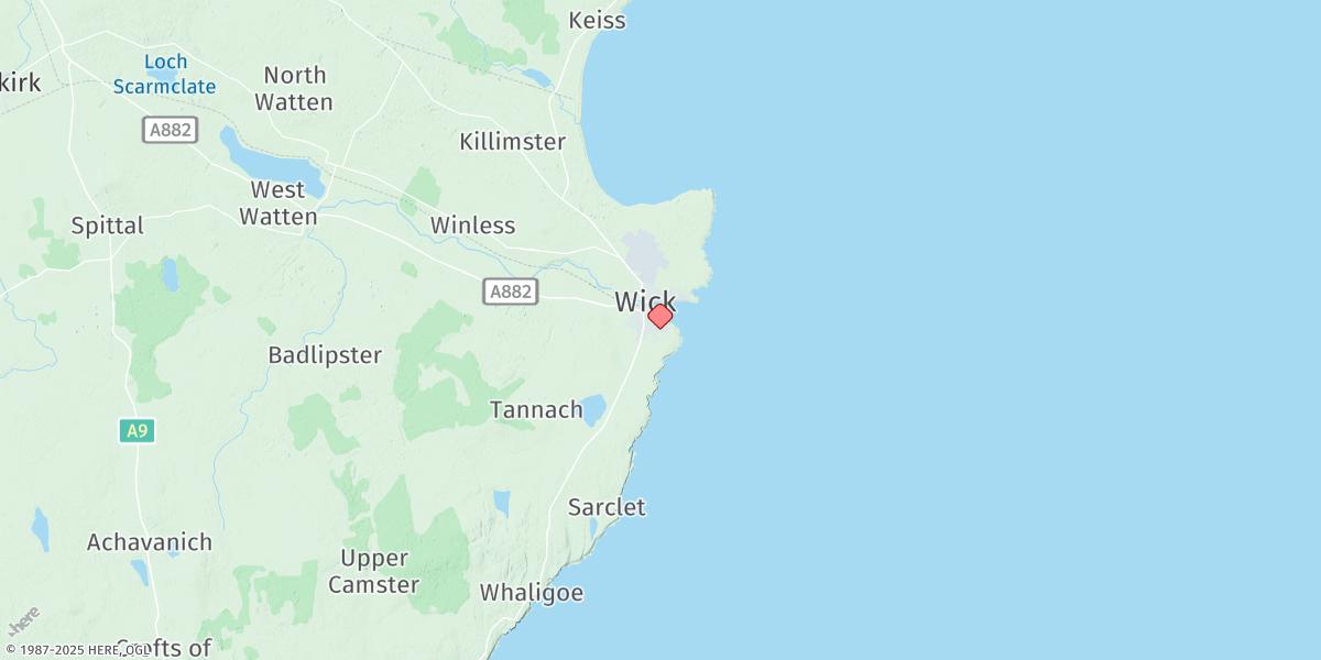 Map of Wick