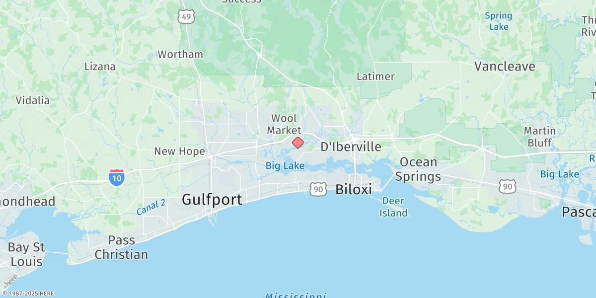 Map of Tchoutacabouffa River Entrance