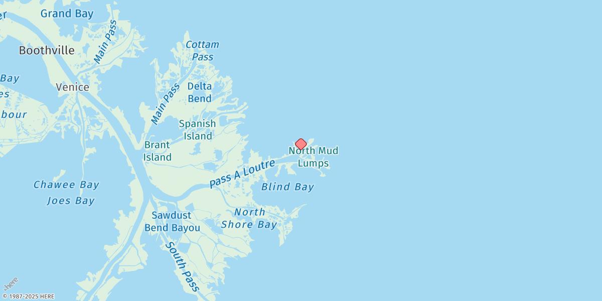 Map of Devon Energy Facility