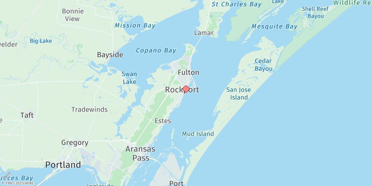 Map of Rockport