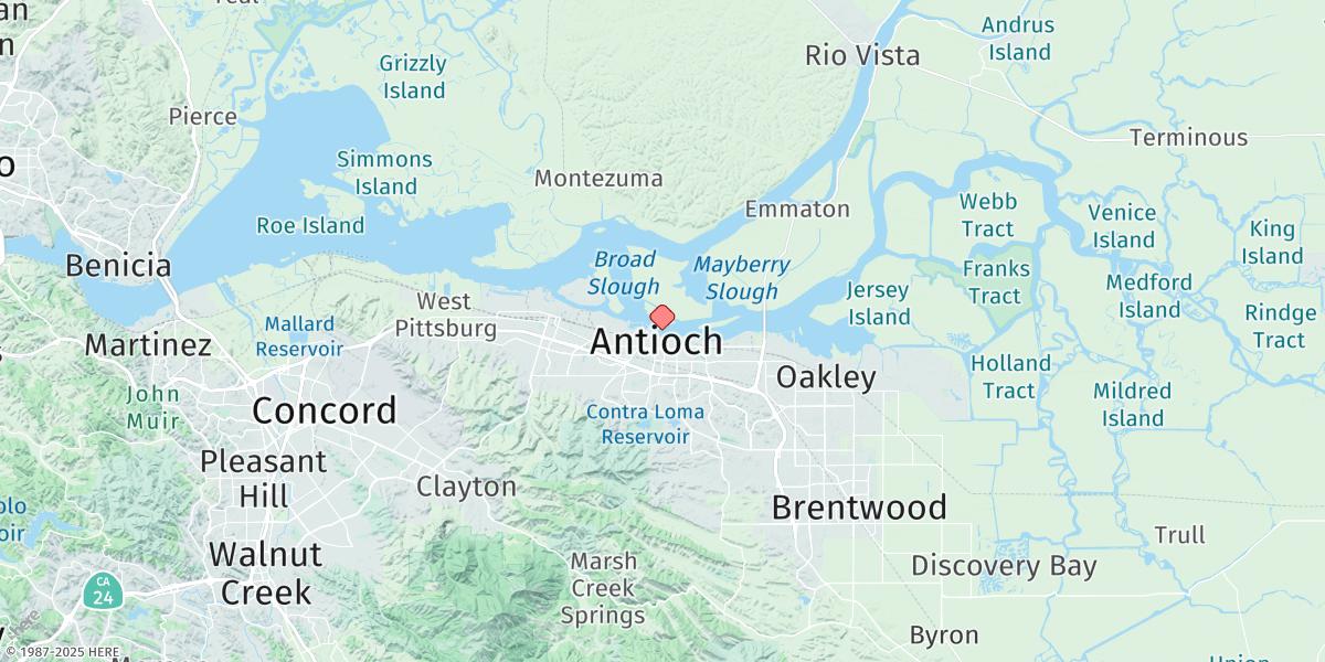 Map of Antioch