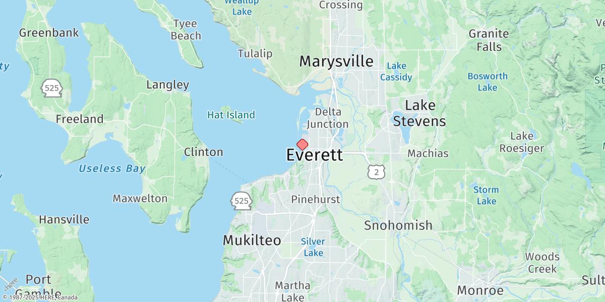 Map of Everett