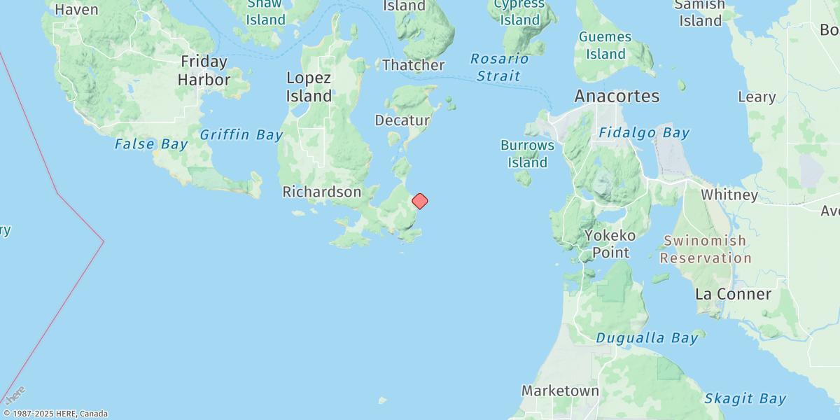 Map of Telegraph Bay, Puget Sound