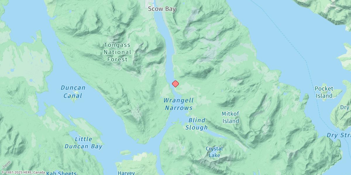 Map of Papke's Landing