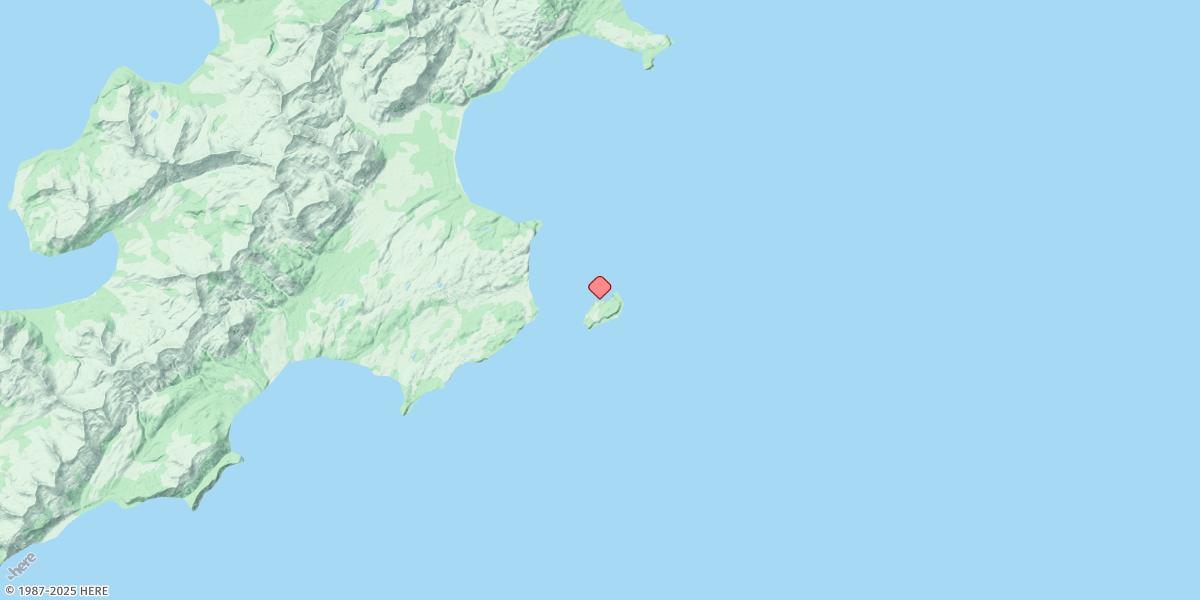 Map of Wooded Islands