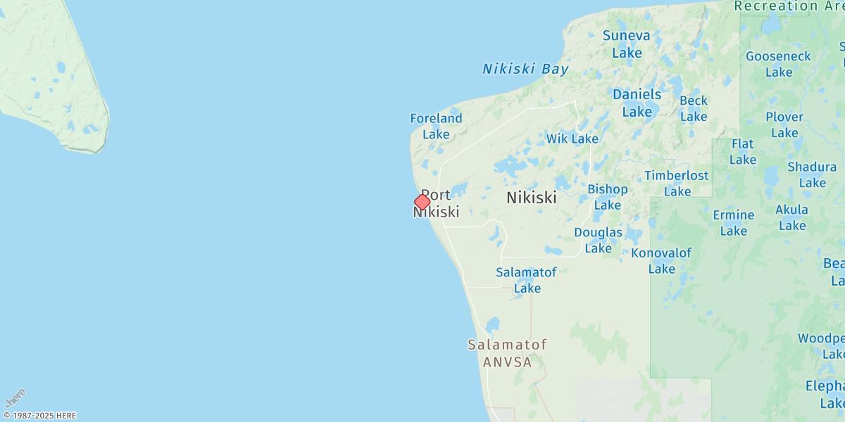 Map of Nikiski