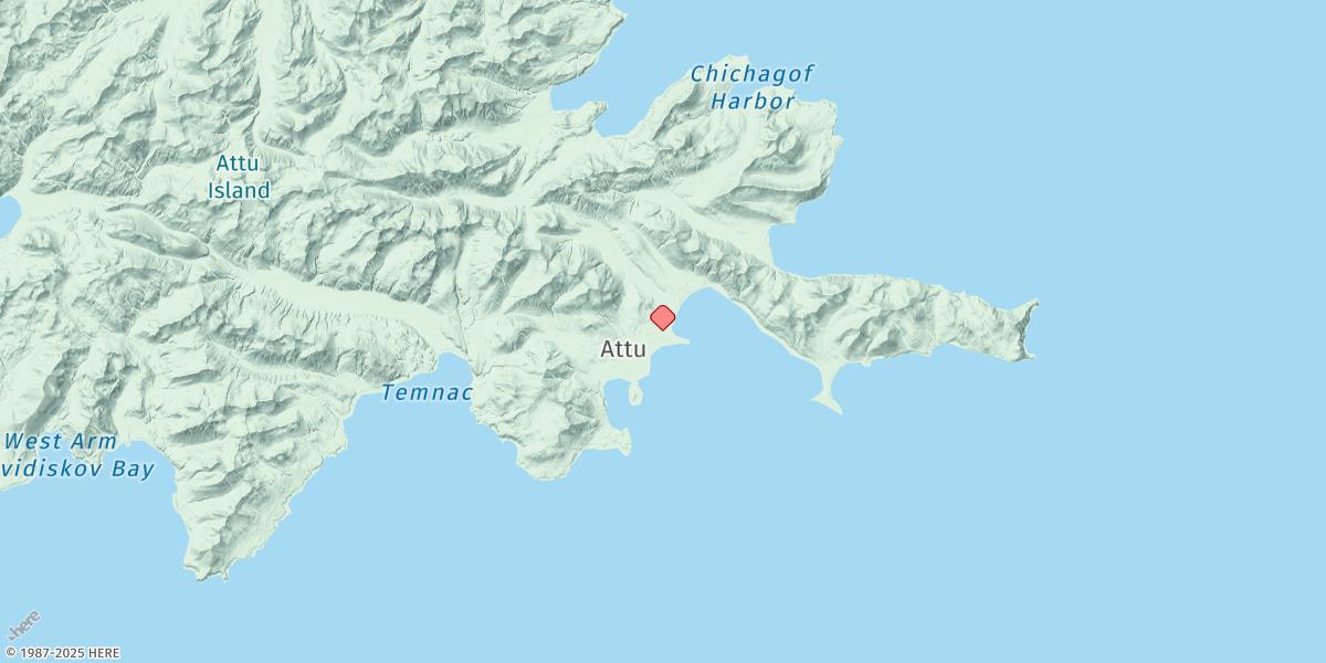Map of Massacre Bay