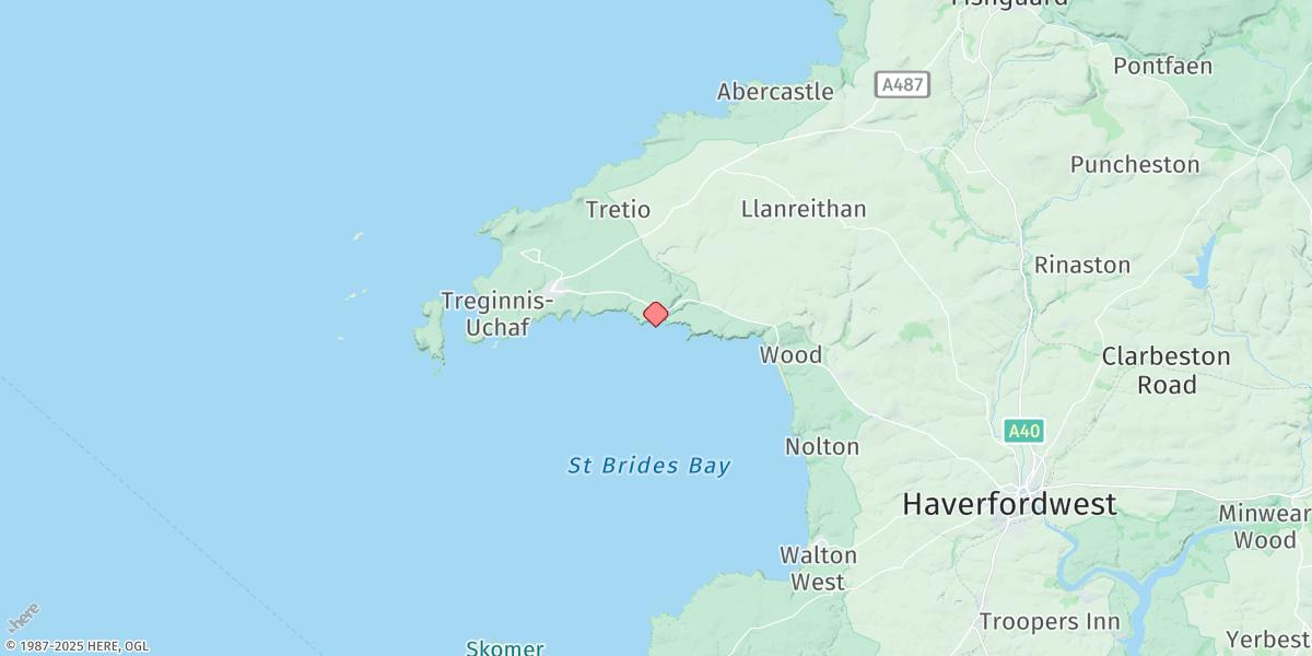Map of Solva