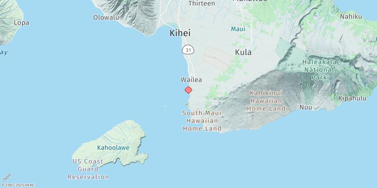 Map of Makena