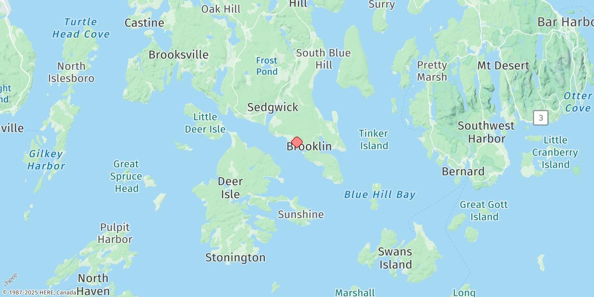 Map of Center Harbor