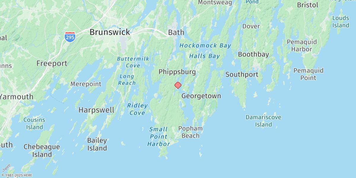 Map of Phippsburg