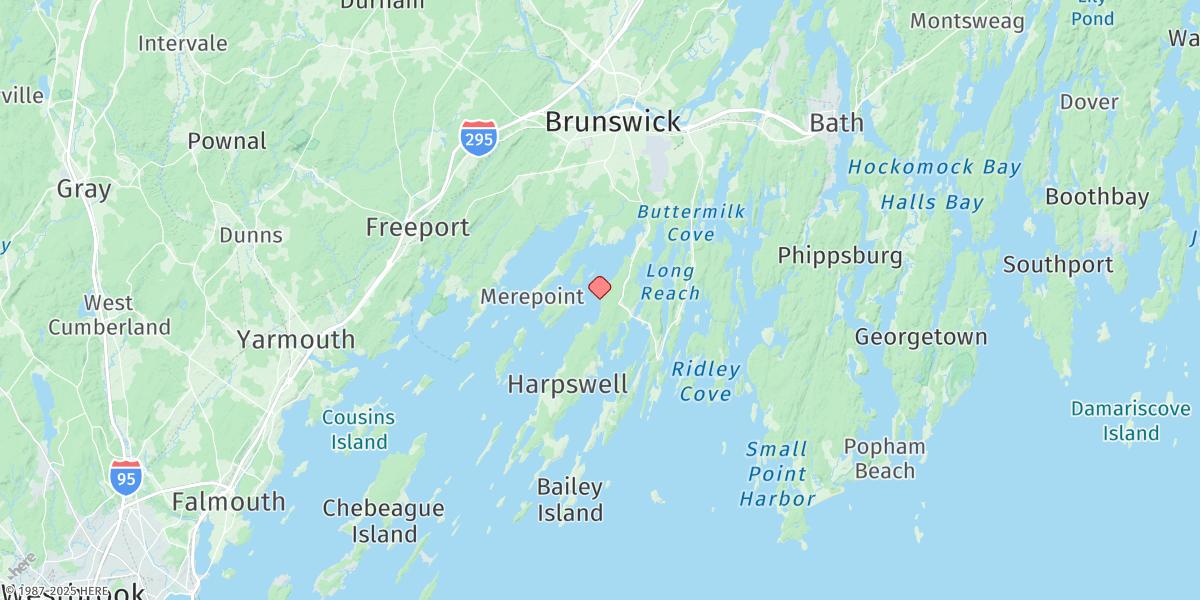 Map of Wilson Cove, Middle Bay