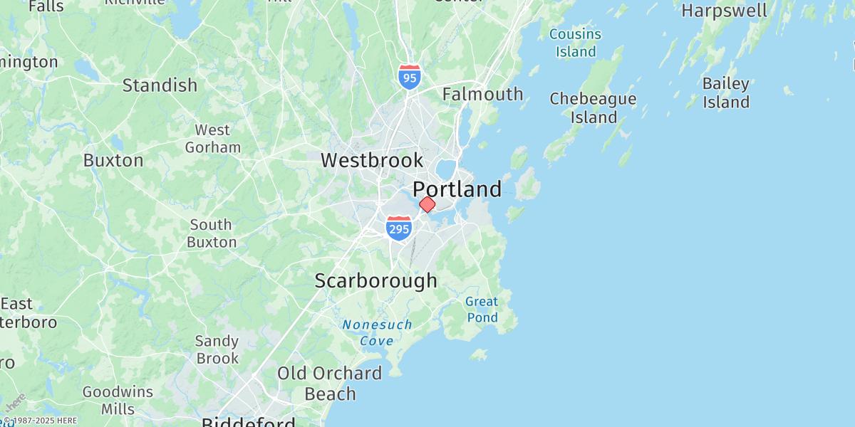 Map of Fore River