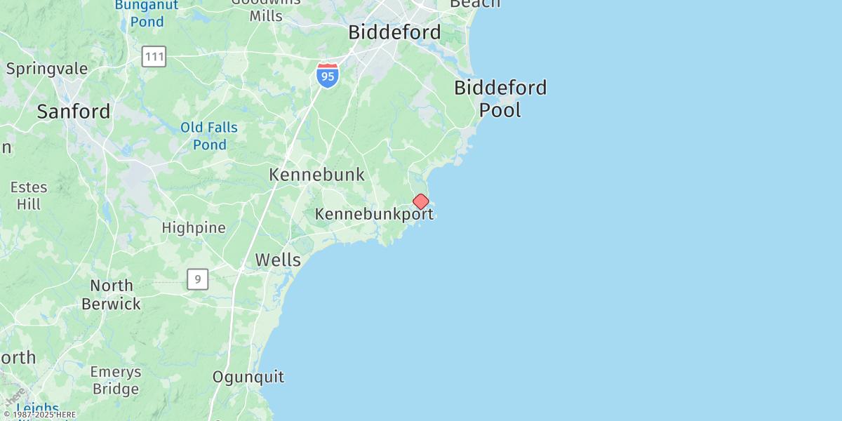 Map of Cape Porpoise