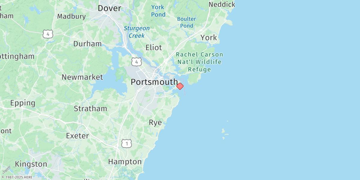 Map of Jaffrey Point