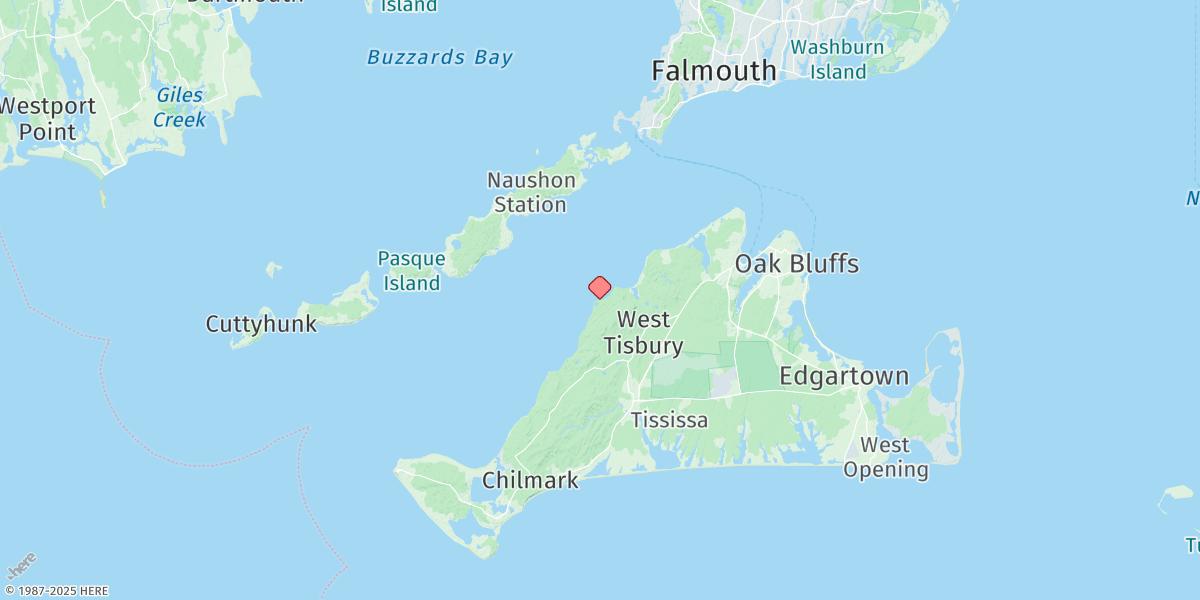 Map of Cedar Tree Neck