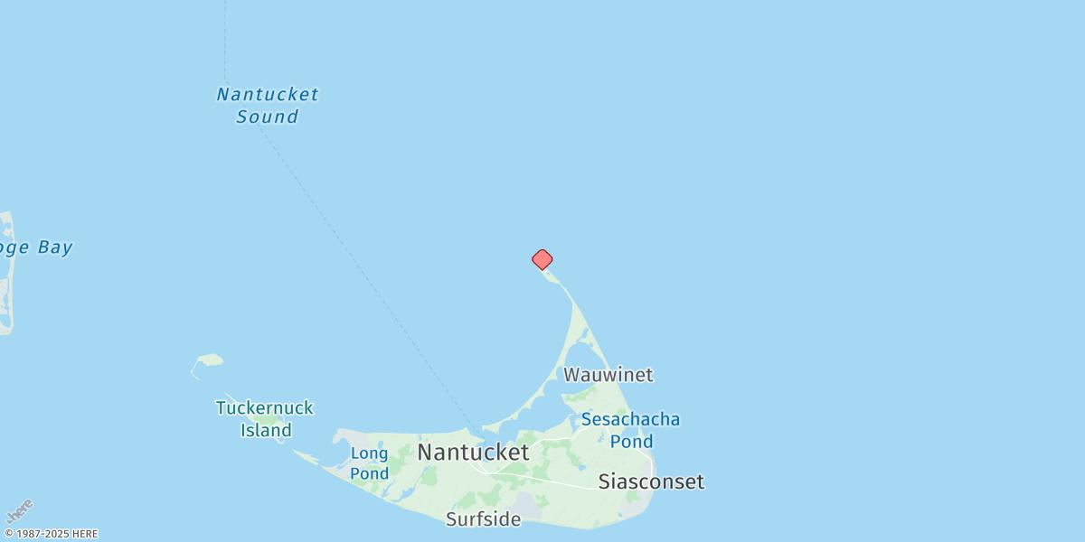 Map of Great Point