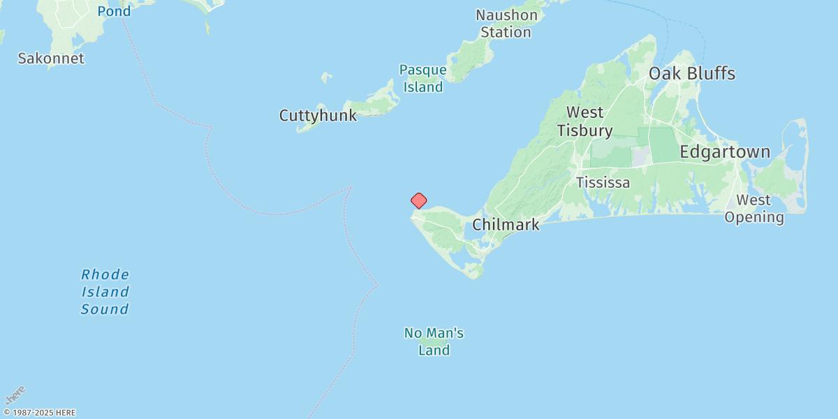 Map of Gay Head